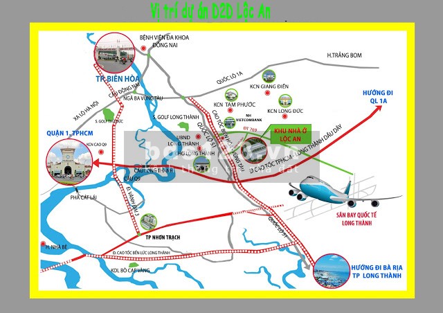 Cần tiền bán gấp lô 100m2 gần sân bay Long Thành chỉ 2,1 tỷ