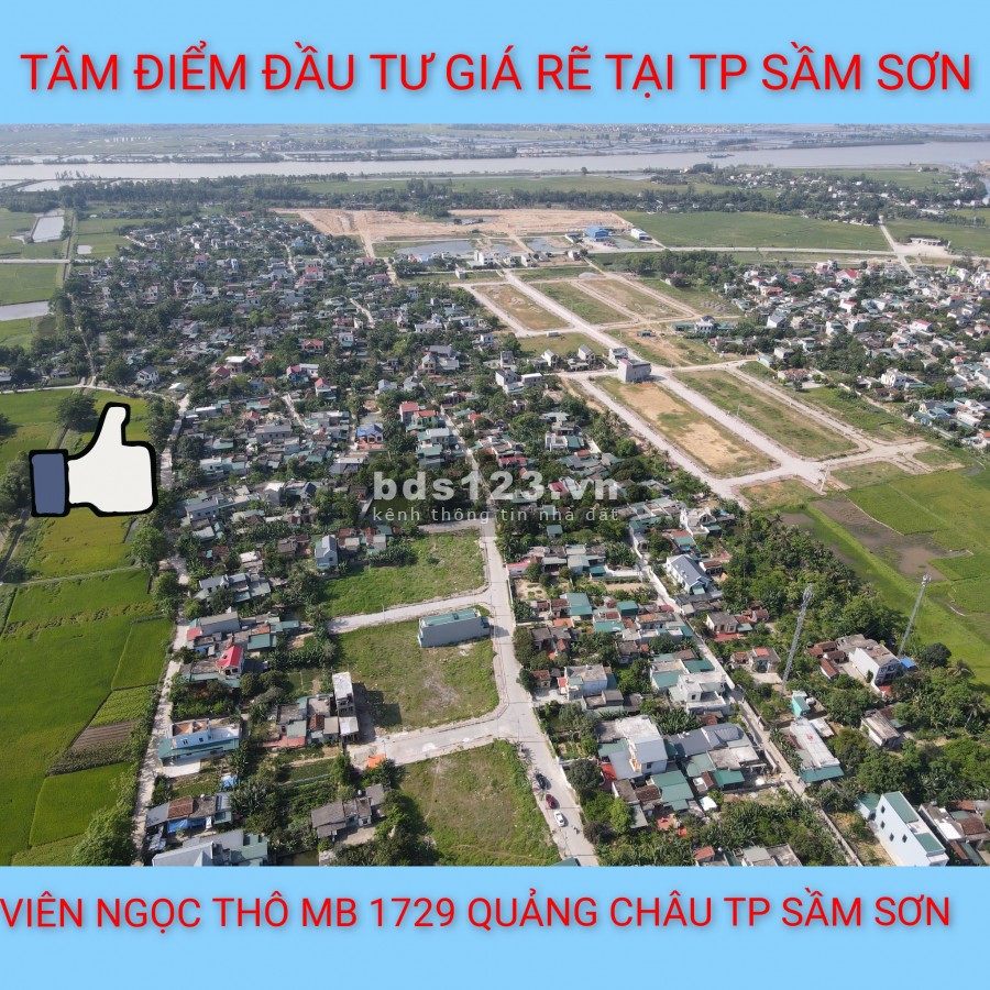 Đất ven biển Sầm Sơn thành phố Thanh Hoá cạnh dự án Sungroup, lh 0916113616