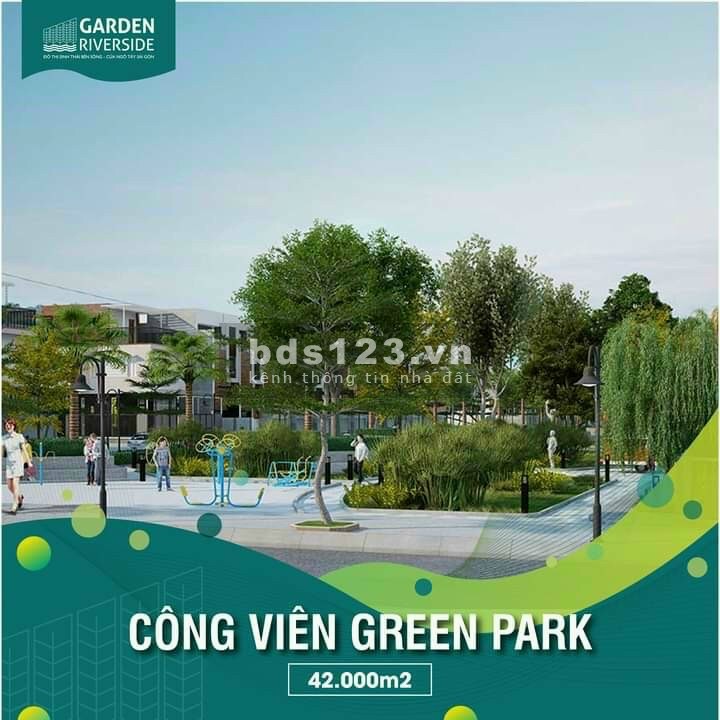 Garden Riverside cửa ngõ Tây Sài Gòn, đô thị sinh thái bên sông