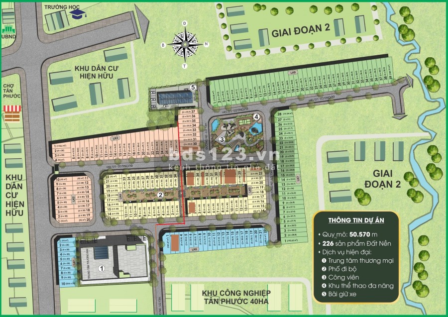 Bán đất nền 100m2 thổ cư huyện Đồng Phú, giá chỉ 680tr, có sổ từng nền