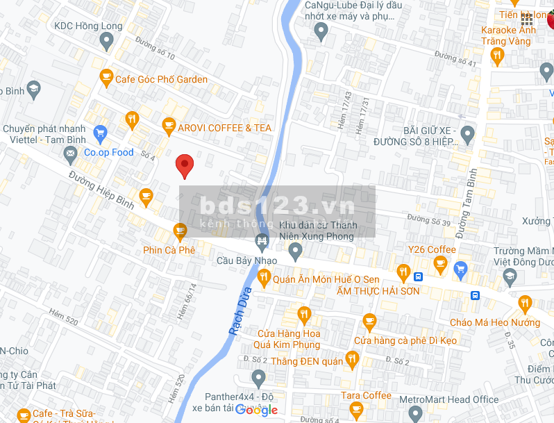 Bán đất đường Hiệp Bình thành phố Thủ Đức, sổ hồng từng nền