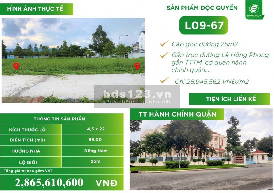 Nền Stella Cần Thơ cực ngon chiết khấu cao, diện tích 110m2, sổ sẵn