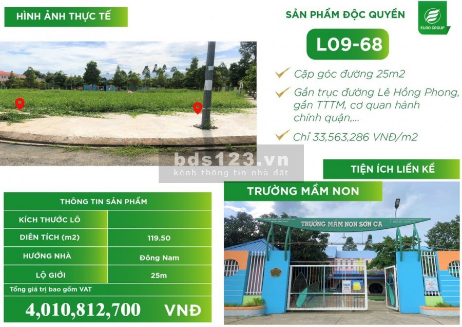 Nền Stella Cần Thơ cực ngon chiết khấu cao, diện tích 110m2, sổ sẵn