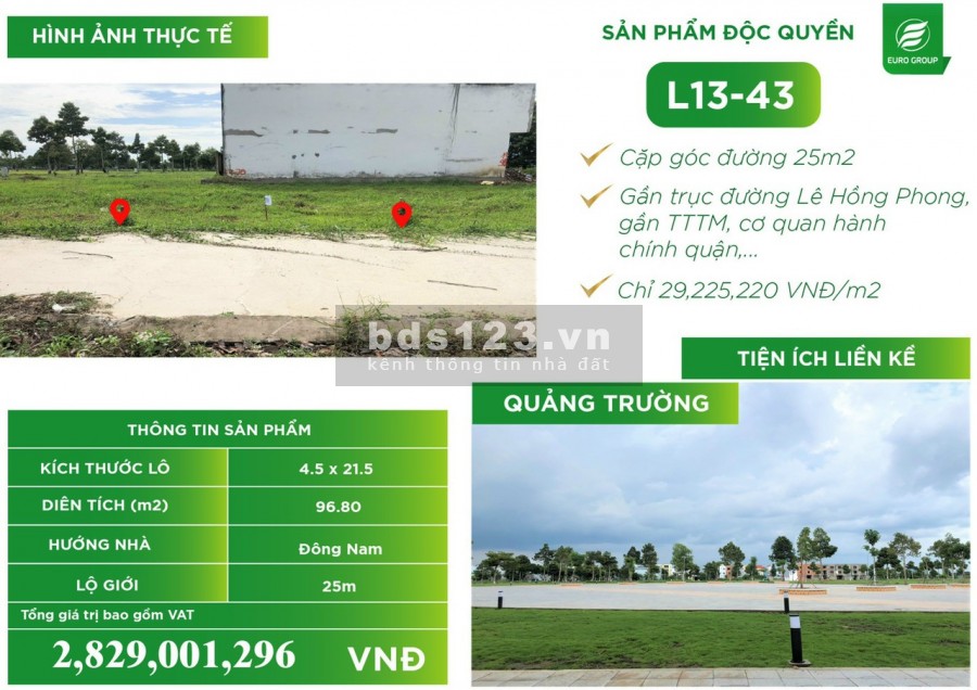 Nền Stella Cần Thơ cực ngon chiết khấu cao, diện tích 110m2, sổ sẵn