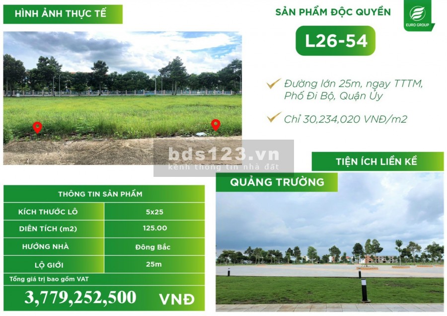 Nền Stella Cần Thơ cực ngon chiết khấu cao, diện tích 110m2, sổ sẵn