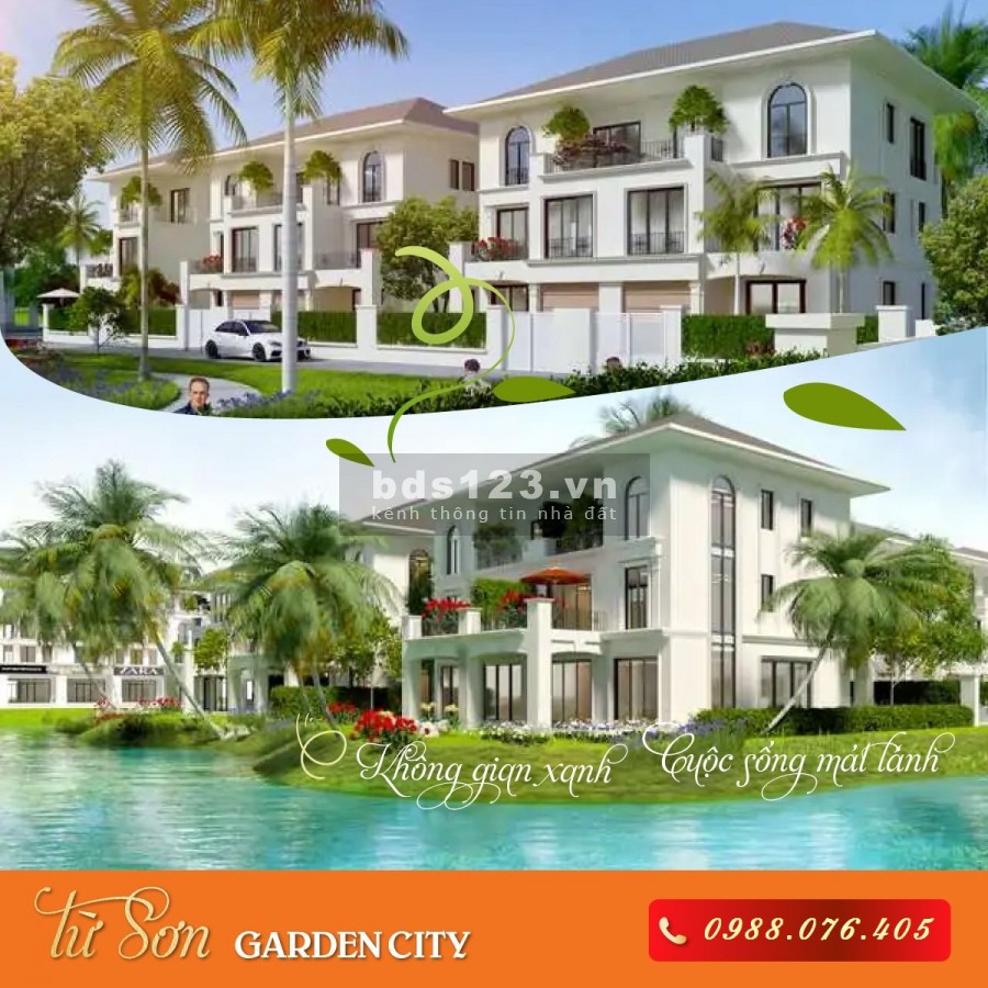 Khu đô thị xanh cho lá phổi cử bạn, dự án Từ Sơn Garden City