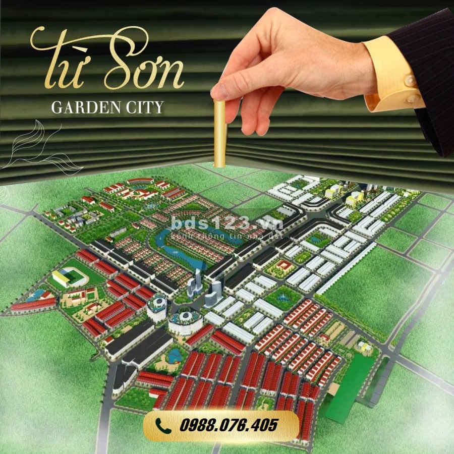 Khu đô thị xanh cho lá phổi cử bạn, dự án Từ Sơn Garden City
