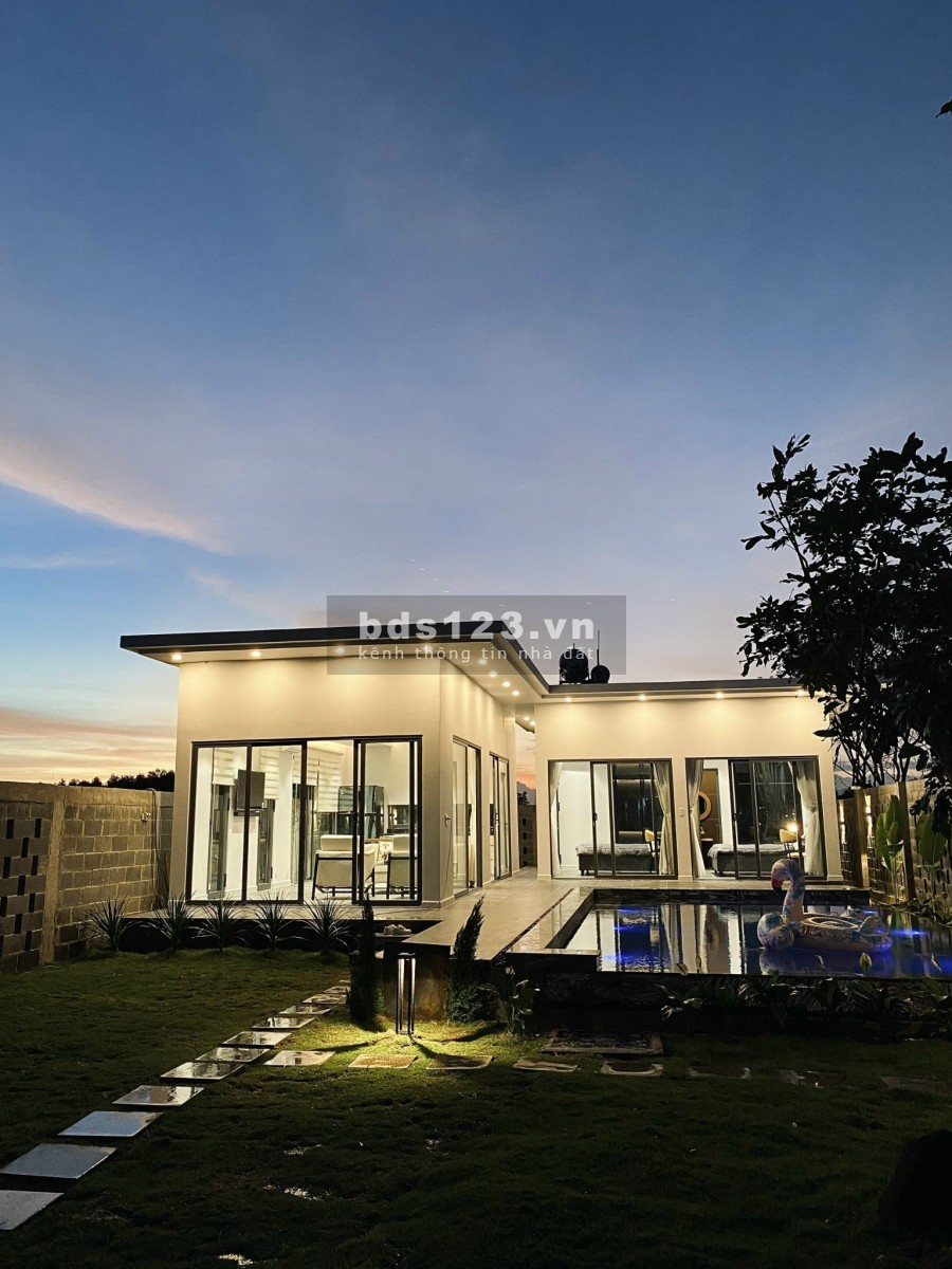 Đất biệt thự phủ hồng toàn bộ phù hợp xây biệt thự ở hoặc đầu tư, mặt tiền lớn