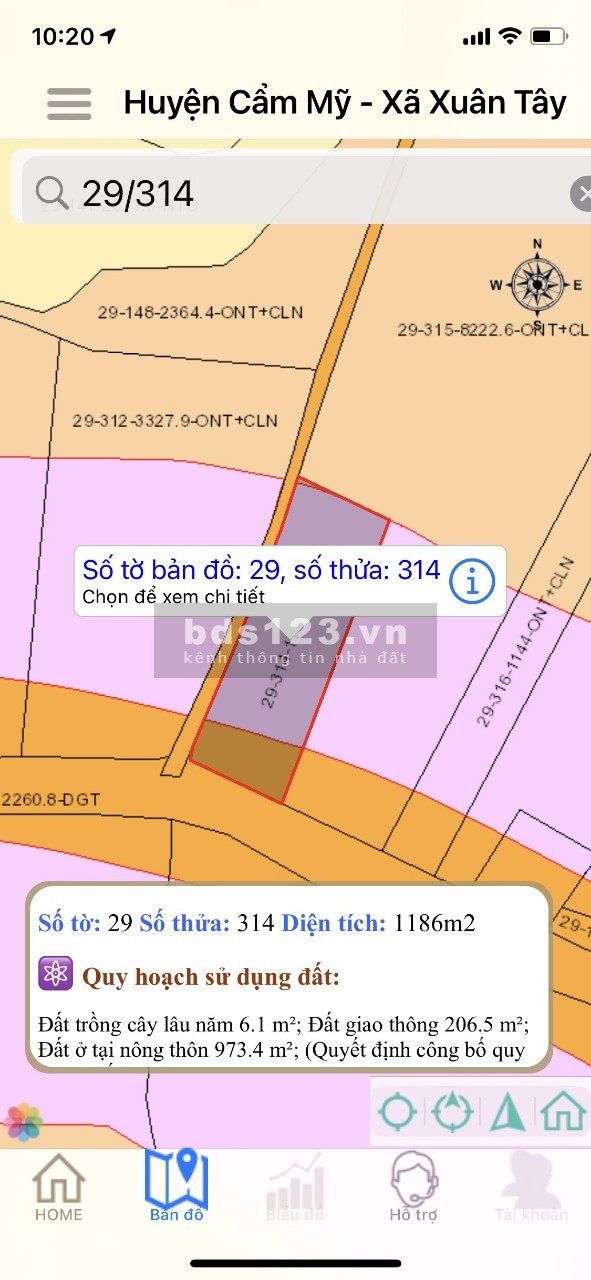 20 mét mặt tiền đường nhựa, nở hậu, Cơ hội đầu tư lớn với lô đất tại Cẩm Mỹ, Đồng Nai.