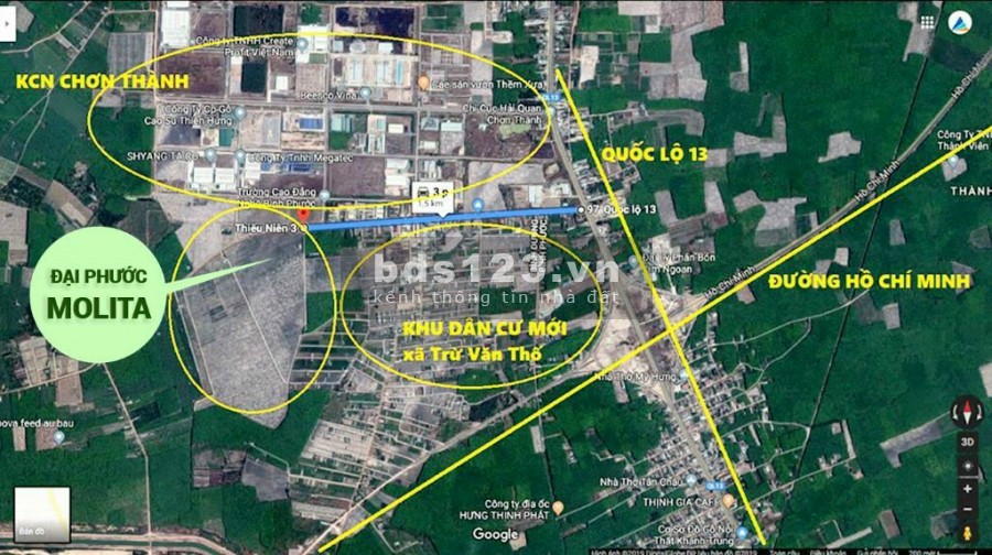 Đại Phước Molita dự án đất nền nhà phố Bình Dương, pháp lý đầy đủ 100%