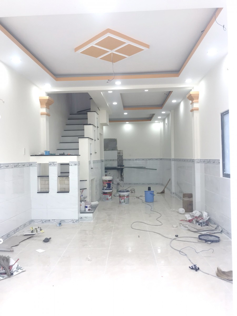 Nhà mới hẻm thẳng 3.85*11m/NH Ba Đình Phường 10 Quận 8