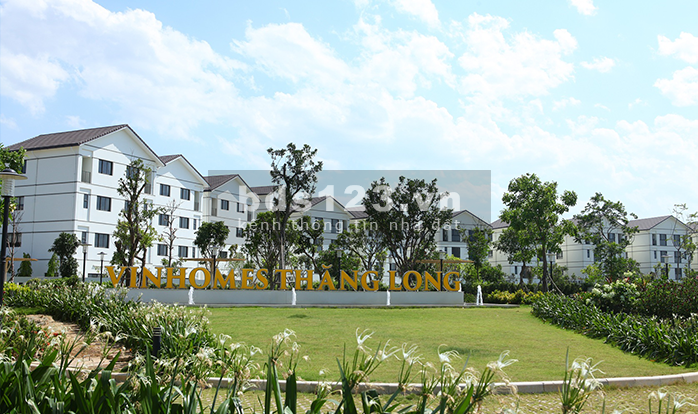 Bán biệt thự song lập 154m2 thô duy nhất Vinhomes Thăng Long, Hoài Đức