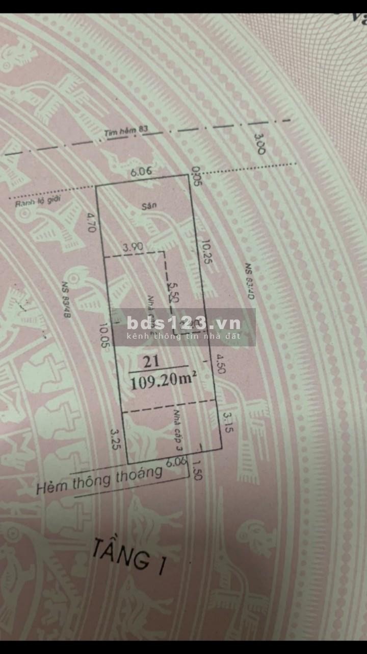 Cần Tiền bán nhanh nhà hxh 8m Bạch Đằng P2 Tân Bình, 15.2 tỷ TL