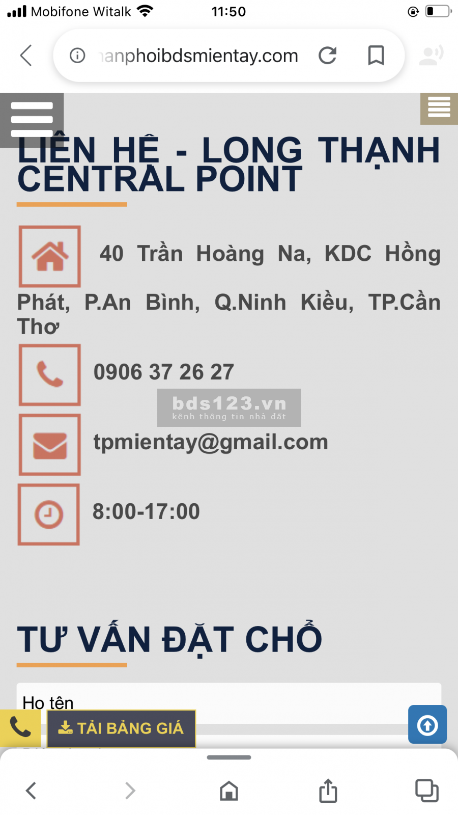 Bán đất nền dự án Center Mall tành Phố Bạc Liêu, cây xanh phủ kín
