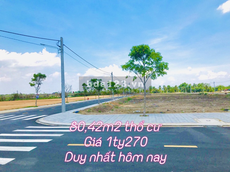 Mùa Dịch giảm giá sốc đất Củ Chi, sổ riêng. giá bán 1.27 tỷ, lhcc, full thổ cư