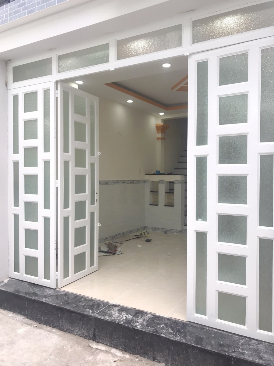 Nhà mới hẻm thẳng 3.85*11m/NH Ba Đình Phường 10 Quận 8