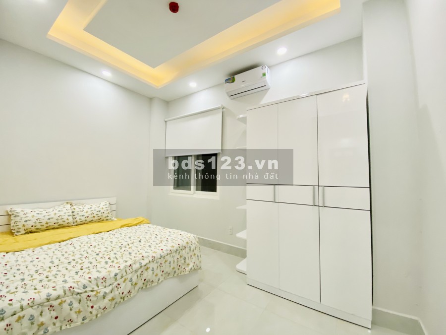 Sale cực lớn căn hộ mini mới xây có phòng ngủ riêng,2máy lạnh chỉ còn 6TR4 cho hợp đồng 1 năm