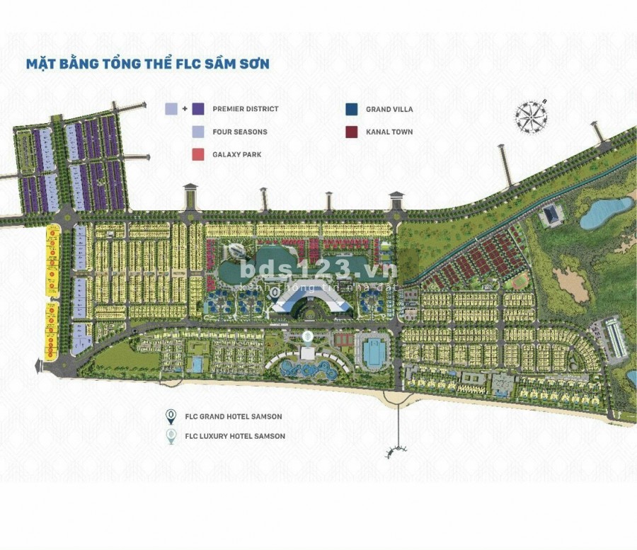 Bán đất xây khách sạn tại khu FLc Sầm Sơn, lh 0942 806 982