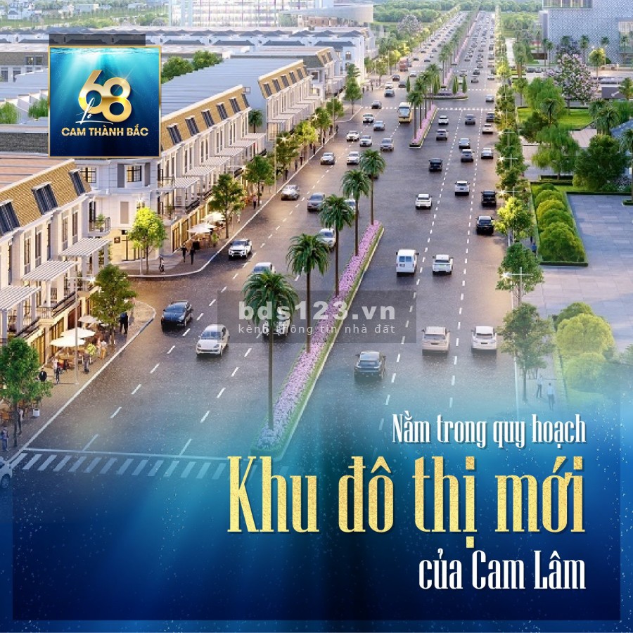Đất đẹp Cam Thành Bắc-Cam Lâm. Đón đầu xu thế bds Cam Lâm