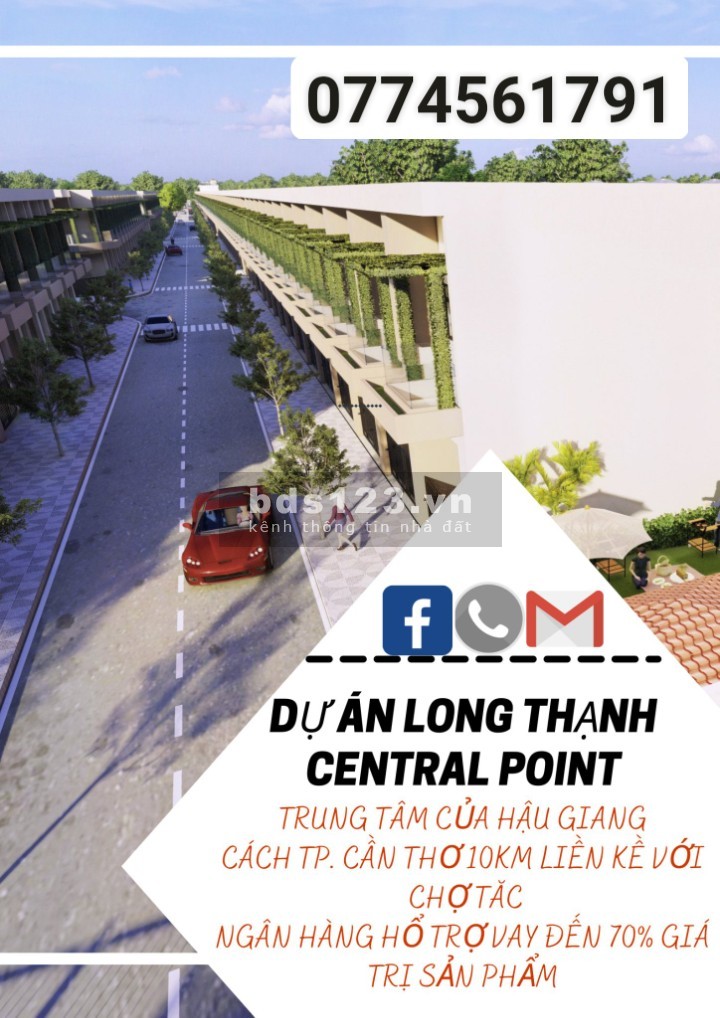 Long Thạnh Central Point căn hộ mơ ước, lộ giới 10 – 12m, có vỉa hè cây xanh