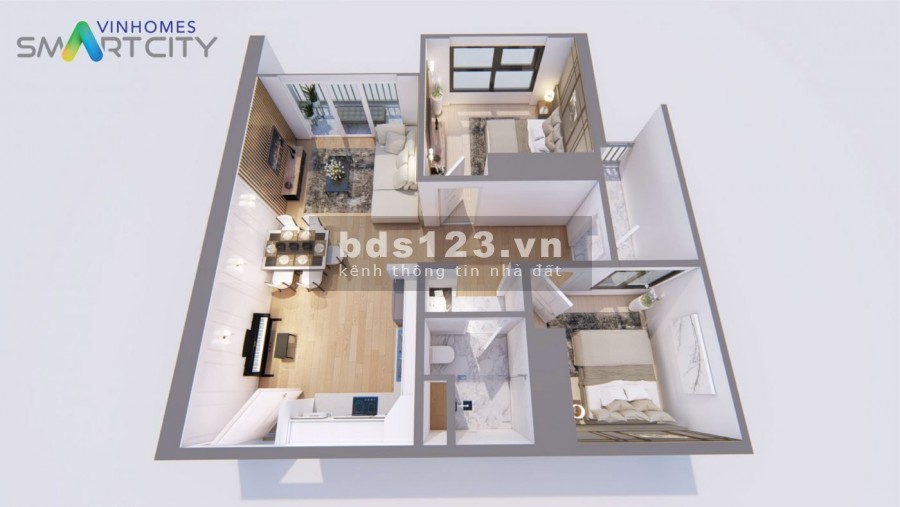 Bán chỉ với 463 triệu, có ngay căn hộ 2PN tại dự án Vinhomes Smart City