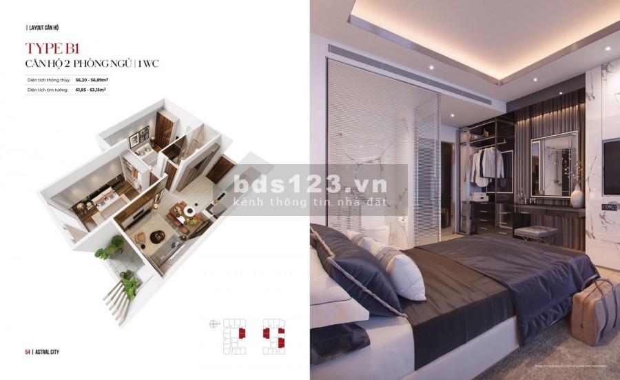 Cán hộ cao cấp Astral City mặt tiền Quốc Lộ 13, không gian xanh mát