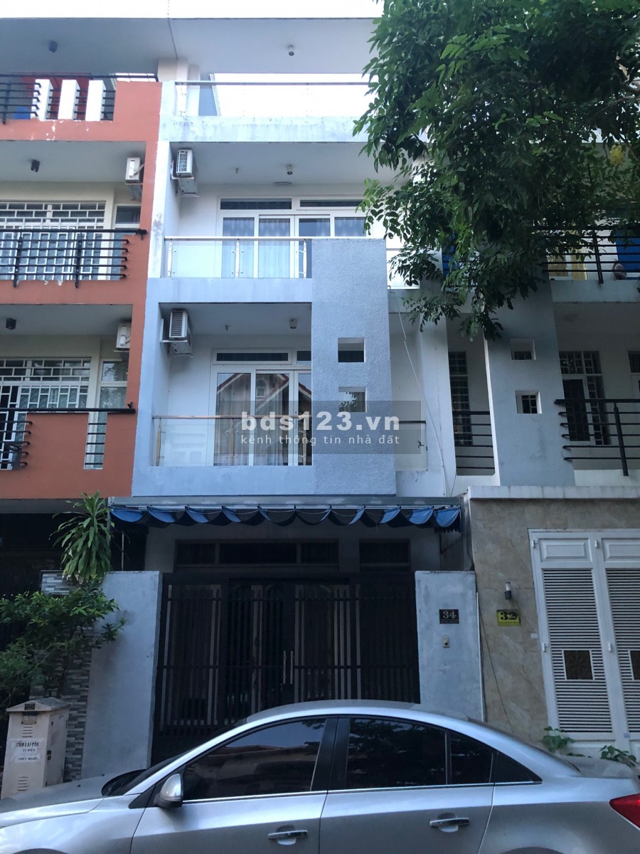 Cần bán nhà khu dân cư Him Lam 6A, 4pn, 5wc, khu an ninh, giá 13.5 tỷ