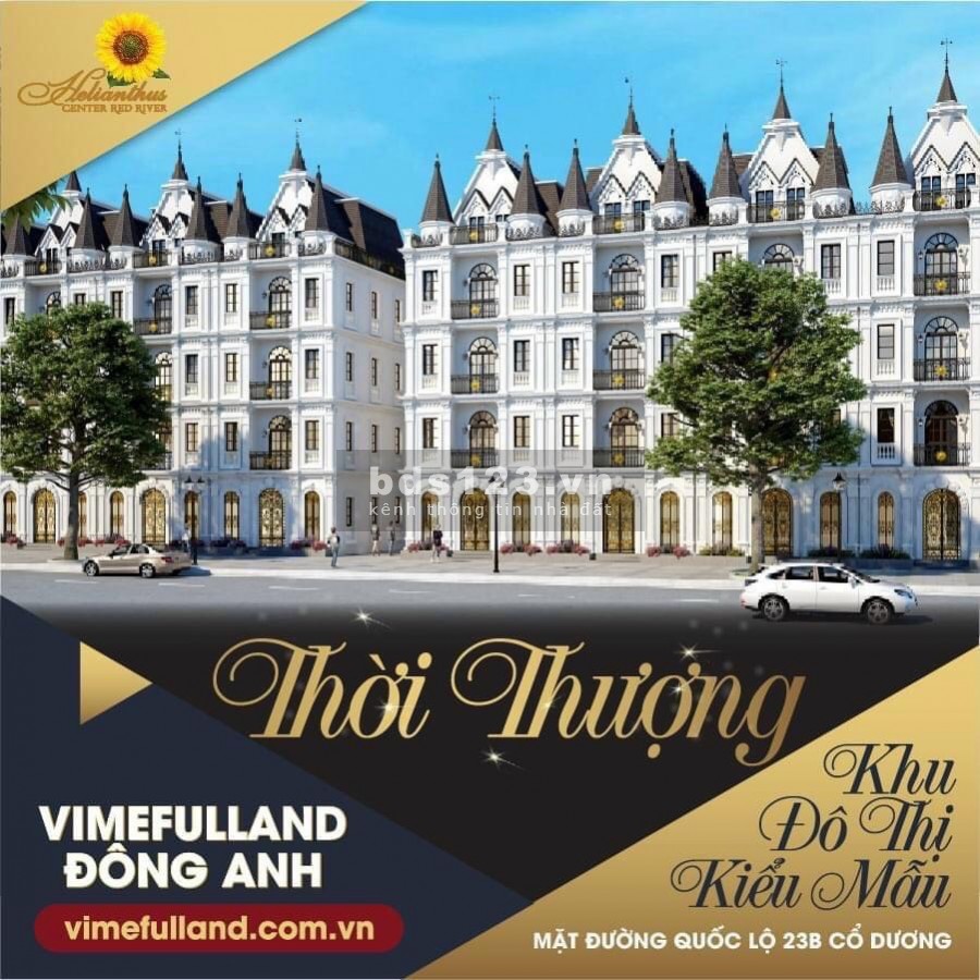 Shophouse, Biệt Thự Liền Kề Trung Tâm Thị Trấn Đông Anh Xây 5 tầng Chỉ từ 11,6 Tỷ