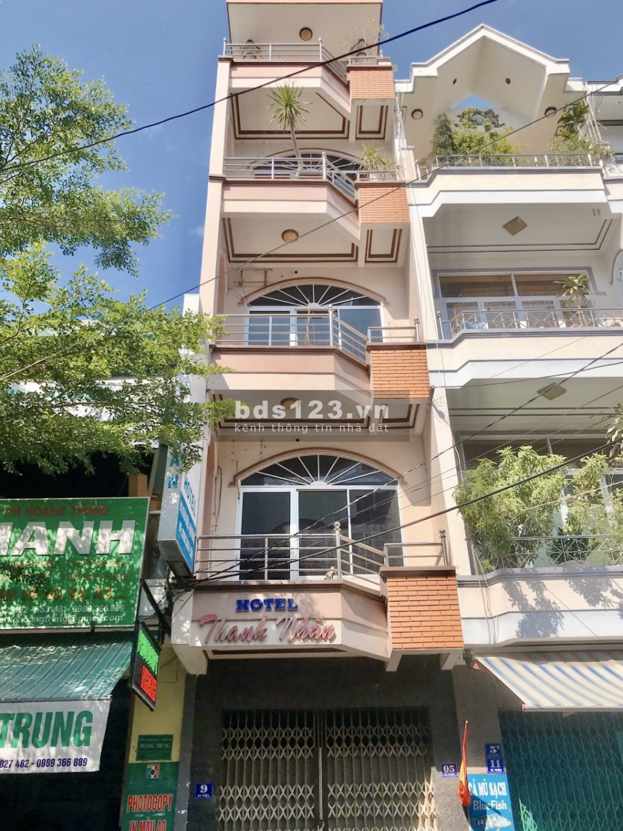 Bán nhà 5 tầng mặt tiền Bà Triệu, p. Phương Sài, tp. Nha Trang.