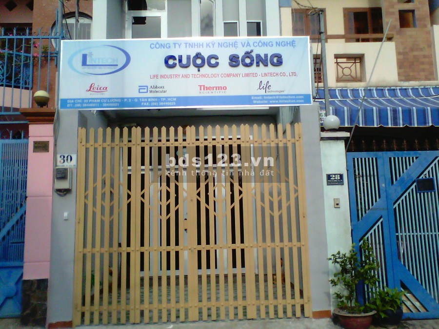Cho thuê nhà phố nguyên căn tại 30 Phạm Cự Lượng, Quận Tân Bình