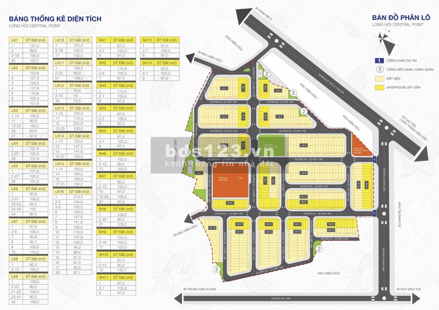 Long Hội Central Point - chỉ với 650 triệu có ngay đất full thổ cư, sổ hồng riêng