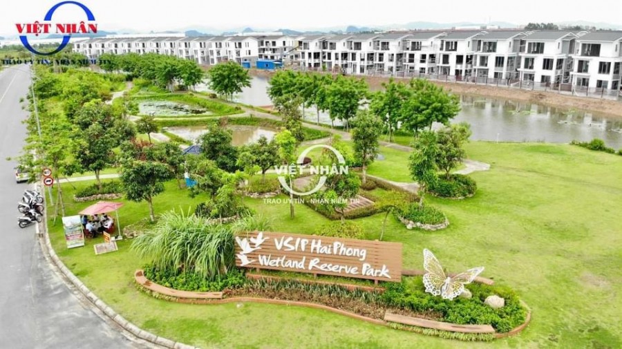 Bán nhà phố khu đô thị Vsip 1100ha Hải Phòng, cách Vinwonder Vũ Yên 800m