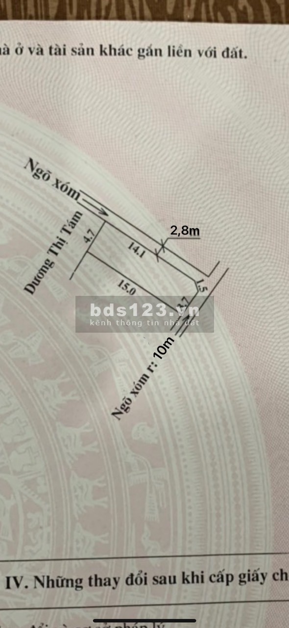 Bán Lô Đất Tại Trường Thành An Lão Hải Phòng, giá 14 triệu/m2, lh 0777099969