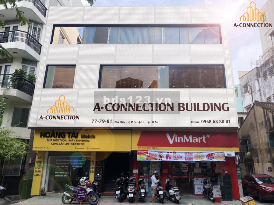 Văn phòng cho thuê tòa nhà A-connection Quận 10, tiện ích đủ