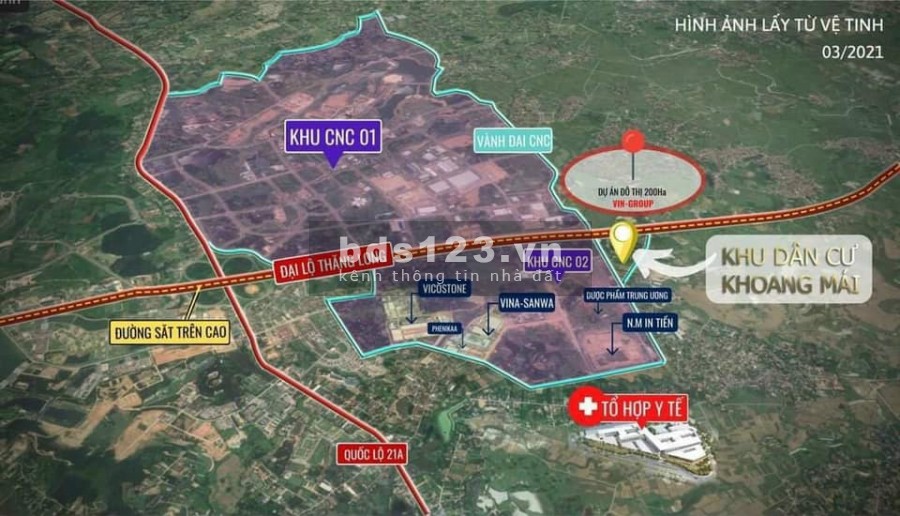 Siêu vị trí nằm sát đại lộ Thăng Long, view thiên nhiên, giá đầu tư