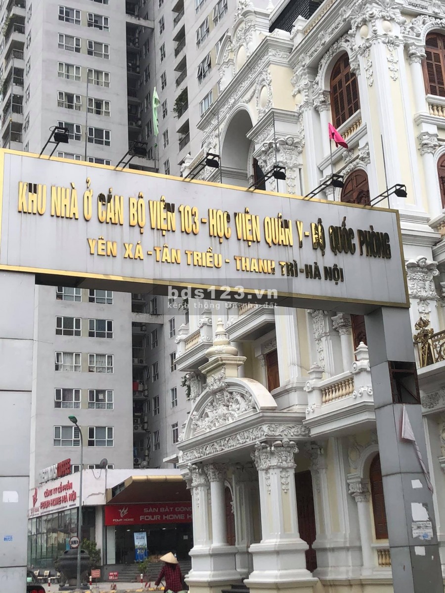 Cần Bán Nhà Phân Lô Khu Nhà Ở Cán Bộ Viện 103 Hà Đông DT 128M 5 Tầng Giá Chỉ 16.8 Tỷ