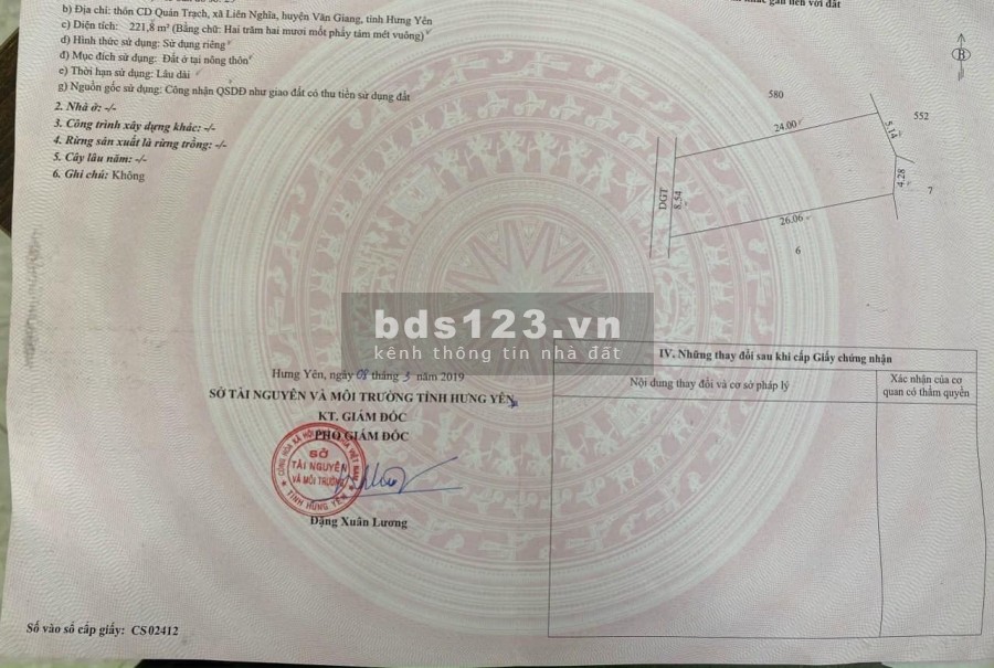 Cần bán lô đất Liên Nghĩa Văn Giang, khu dân cư, nở hậu, lhcc