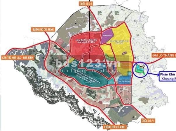 Siêu vị trí nằm sát đại lộ Thăng Long, view thiên nhiên, giá đầu tư