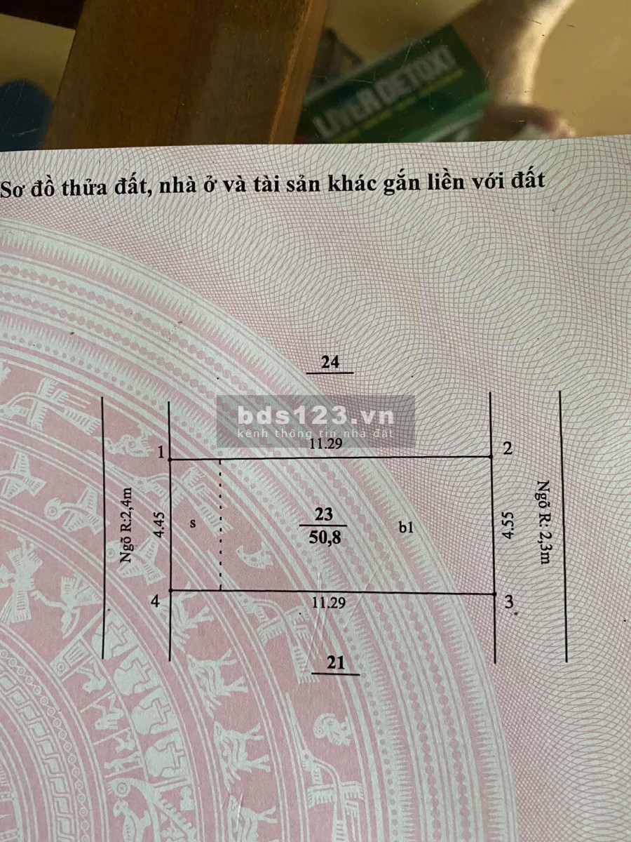 Chính chủ bán đất Đông Anh Phân lô, Vuông như tờ A4 29Tr/m
