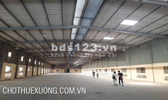 Cho thuê xưởng Hải Dương gần cầu Phú Lương 1800 m2 khuôn viên 3500m2 có văn phòng