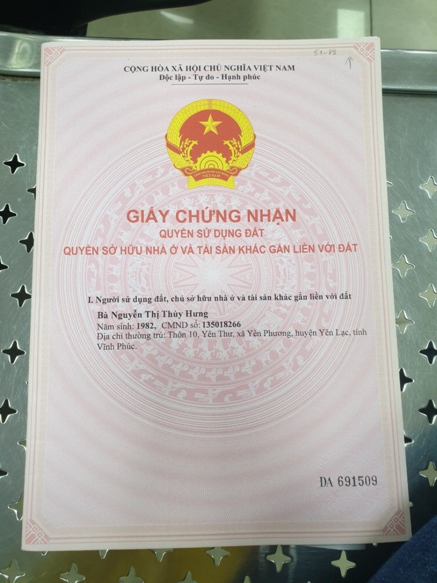 Chính chủ bán đất ở thị xã Tân Uyên – Bình Dương, giá bán 8.2 triệu/m2