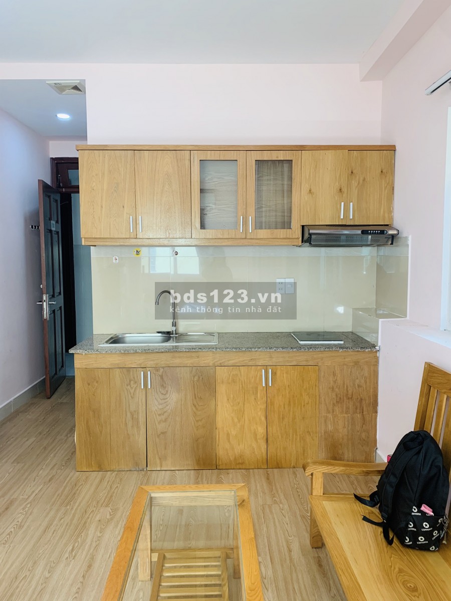 Căn hộ mini full nội thất thiết kế sàn gỗ, Cách Mạng Tháng Tám, Q10, giá rẻ