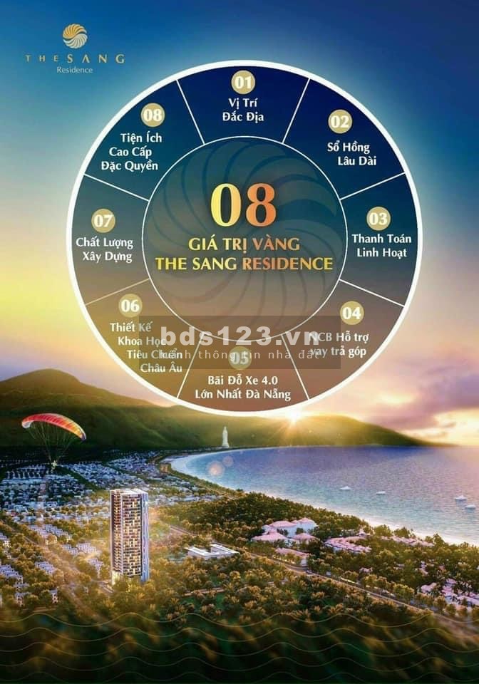 Căn hộ địa thế đẹp chưa từng có, tại The Sang Residence với 7 ưu điểm nổi bật