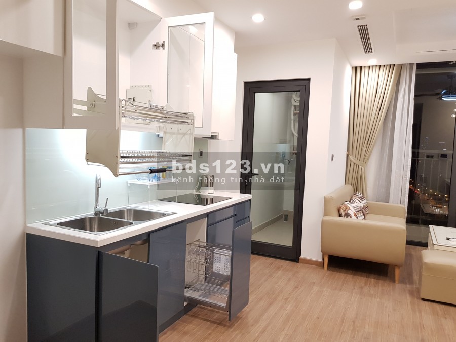 Cần cho thuê căn hộ 68m2 tại Vinhomes Green Bay 2 ngủ đủ đồ với giá 11,5 tr/tháng.