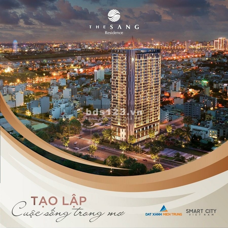 The Sang Residence sở hữu sổ dỏ lâu dài, giá tốt thị trường, hỗ trợ vay 80%