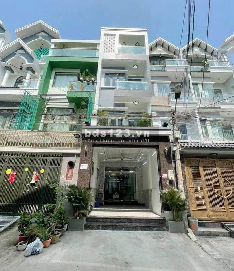 Bán nhà mới đẹp 2 lầu hẻm xe hơi 1979 Huỳnh Tấn Phát thị trấn Nhà Bè