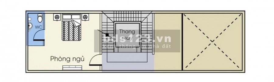 Nhà đẹp 5 tầng gần sông có thang máy, DT 5x16m, đường xe hơi, SHR