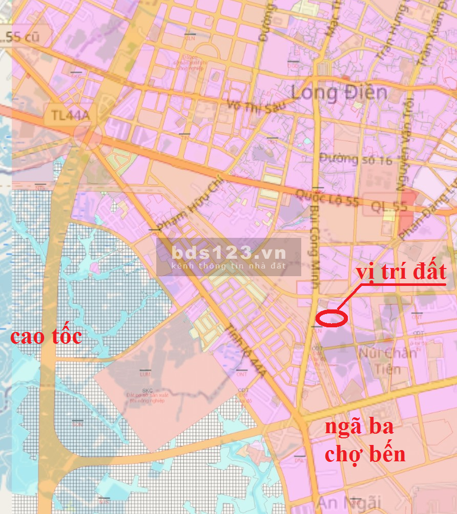 Bán đất Long Điền, mặt tiền Bùi Công Minh, đường 20m mở rộng 40 dẫn lên cao tốc