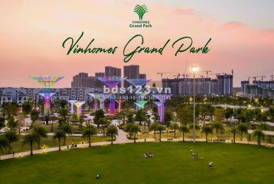Bán căn hộ cao cấp Vinhomes Grand Park, đa dạng diện tích, giá thoả thuận