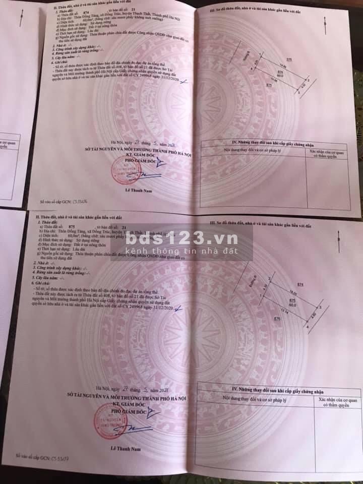 Chính chủ bán 3 lô đất vị trí tuyệt đẹp có một 02, giá bán 26.5 triệu/m2